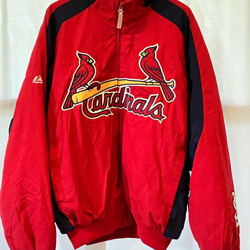 Majestic Red Cardinals Sports Jacket
